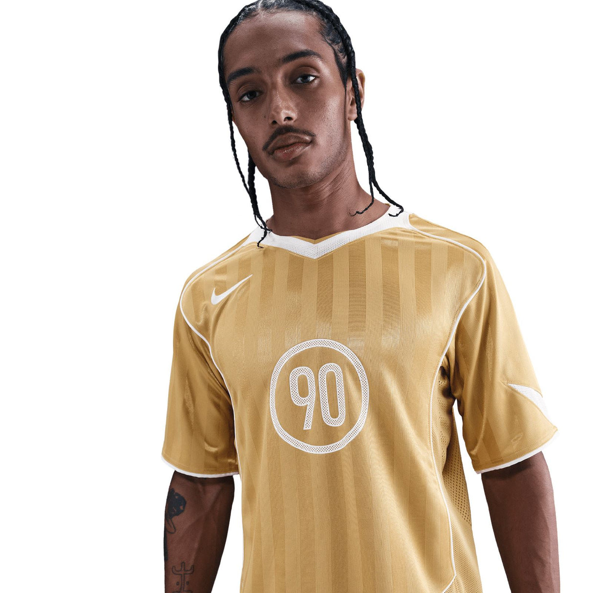 Nike Mens DF T90 SS TEE ENERGY 2 Gold