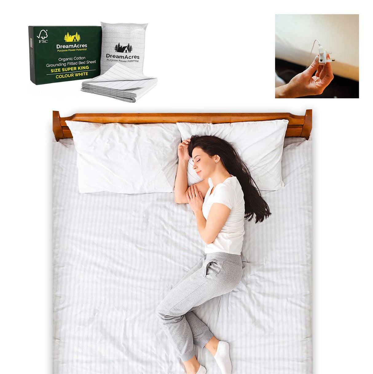 Dream Acres Super King Grounding SheeT