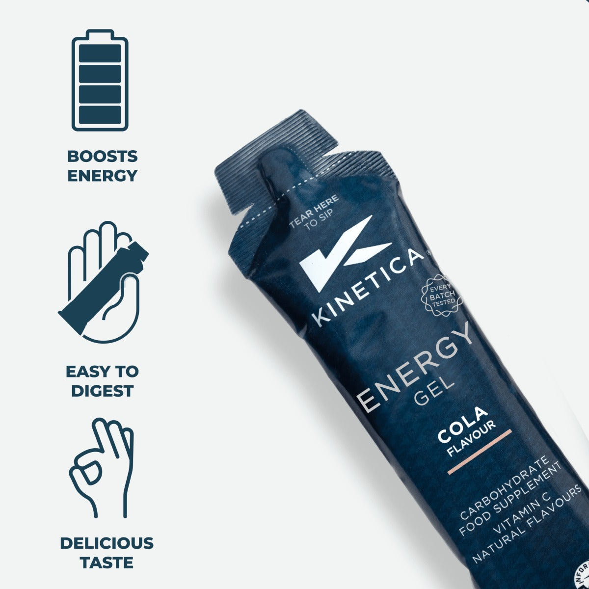Kinetica Energy Gels Cola x 24