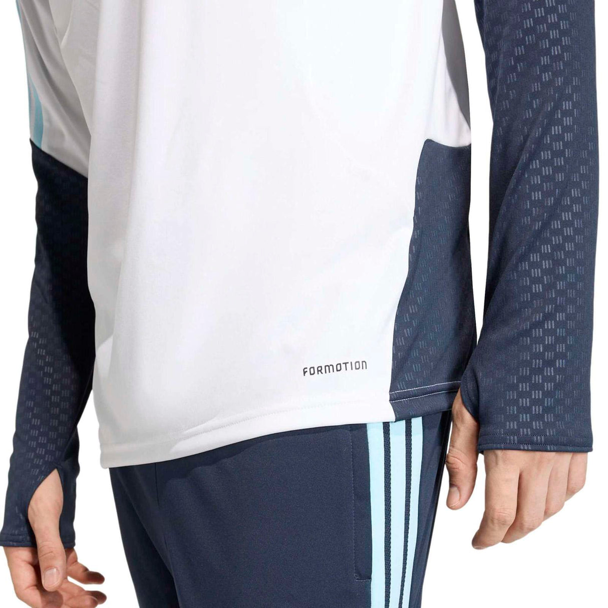 adidas Argentina WC26 Train QZ Top White