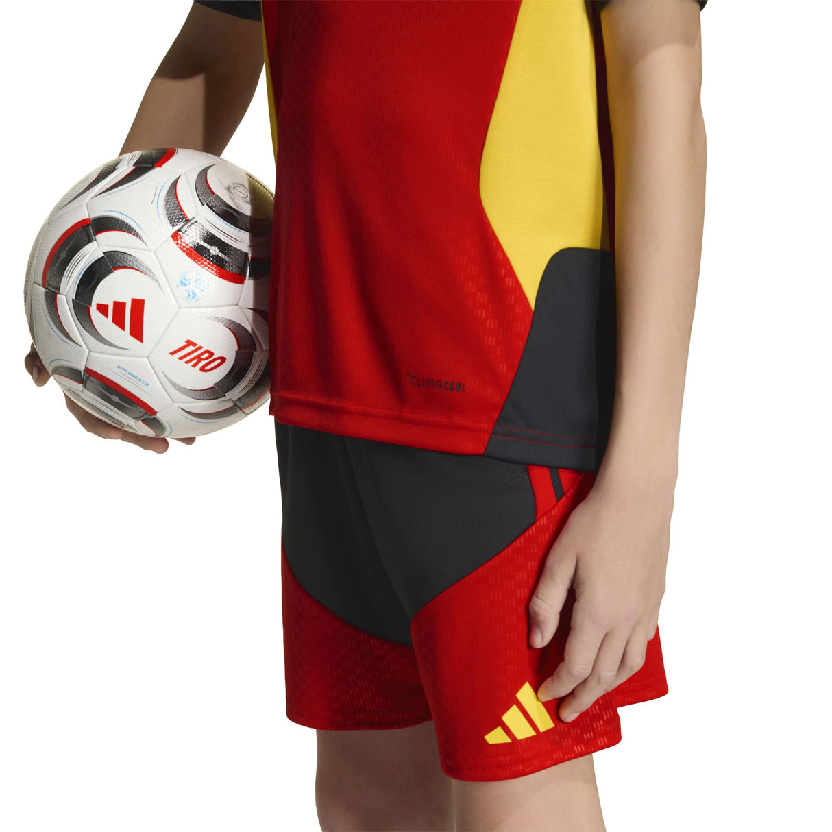 adidas Belgium Football World Cup Tiro 2026 Kids Training Shorts