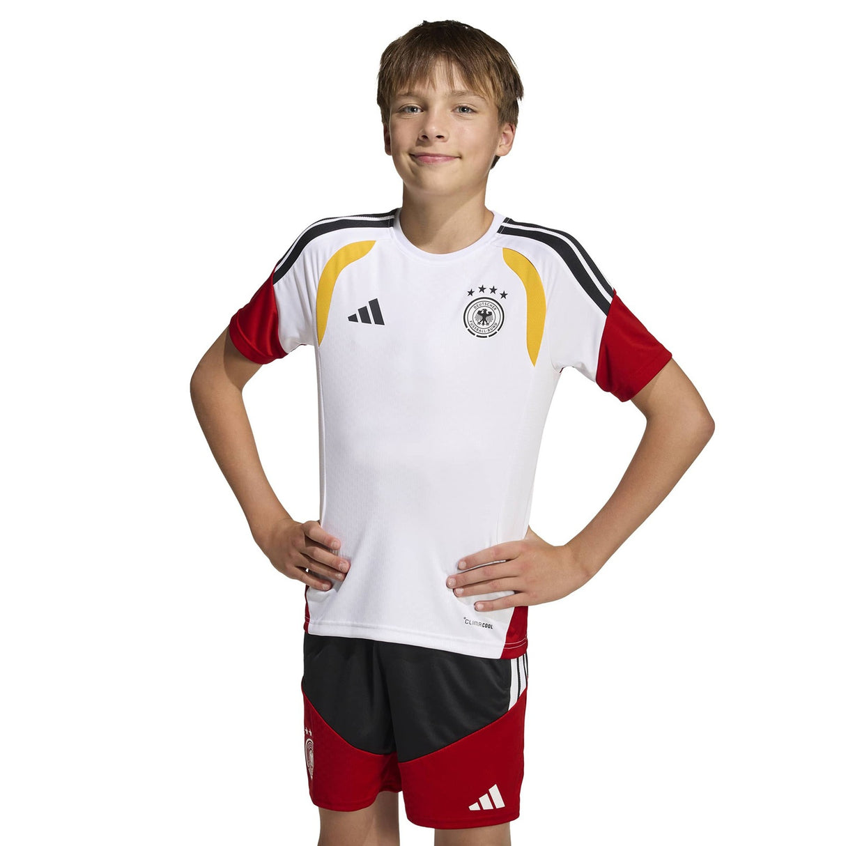 adidas Germany WC26 Kid Train Jersey Wht