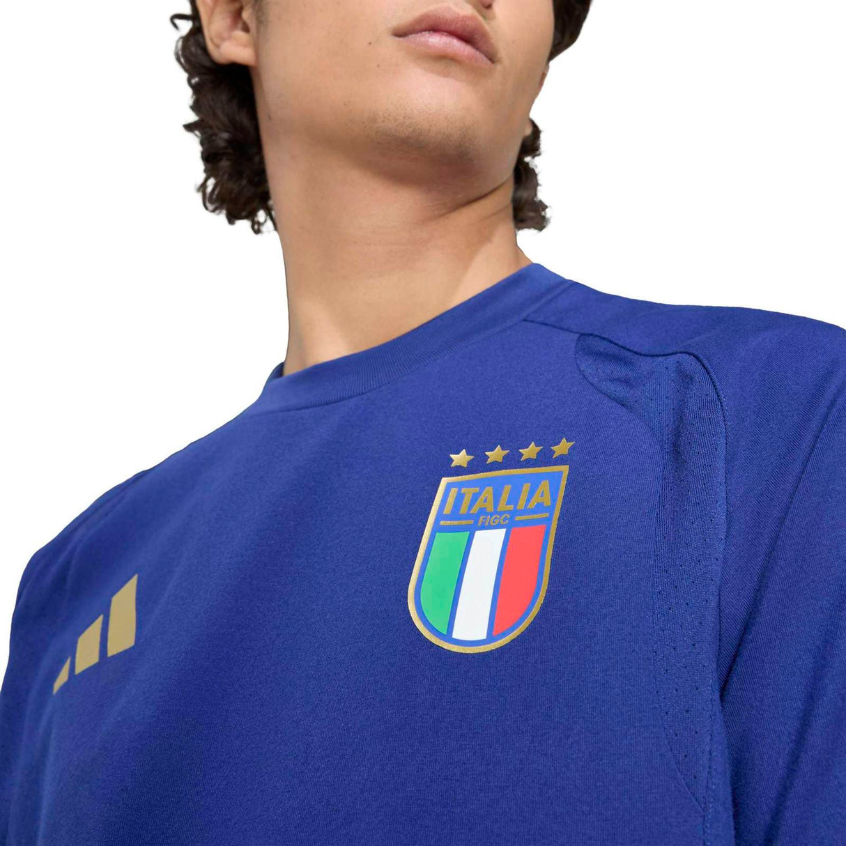 adidas Italy WC26 TT Tee Blue
