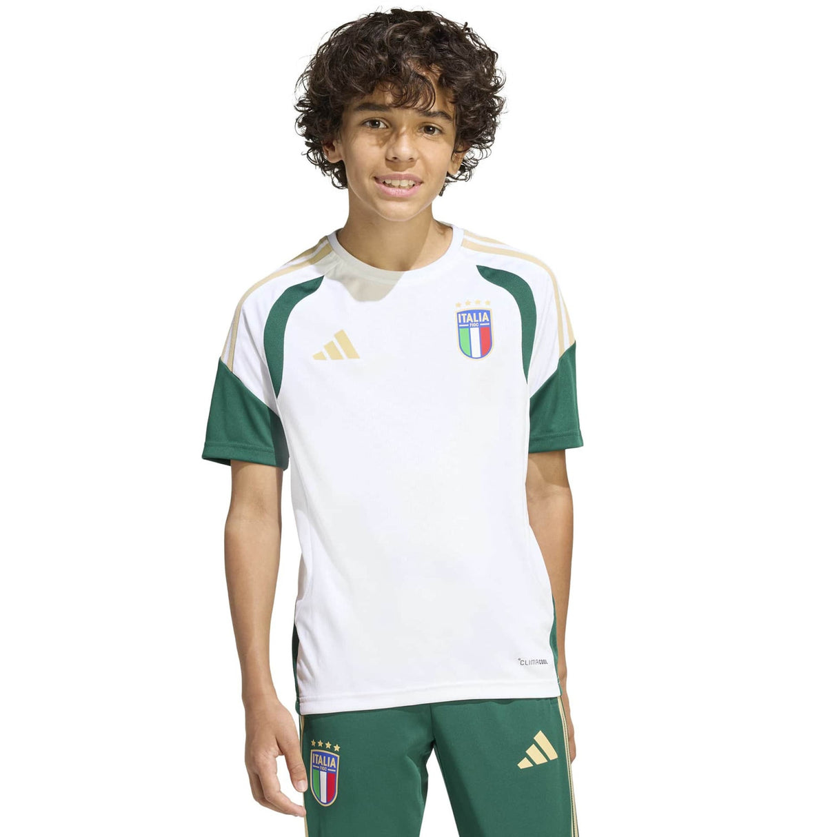adidas Italy WC26 Kids Train Jersey Wht