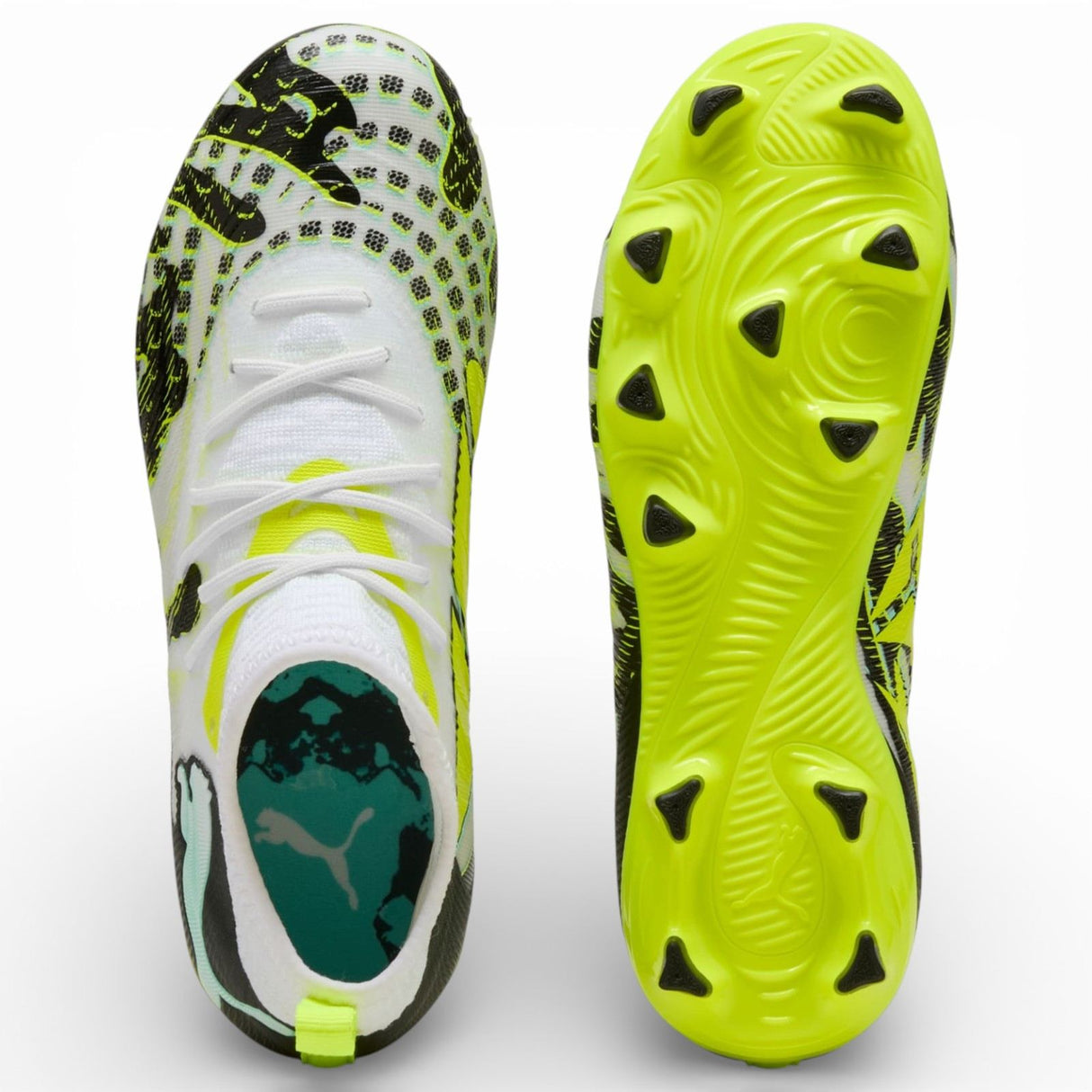 PUMA FUTURE 9 MATCH CREATIV FG/AG Jr Wh