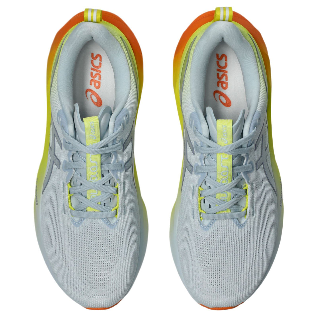 Asics Mens NOVABLAST 5 Sky/Lemon Spark