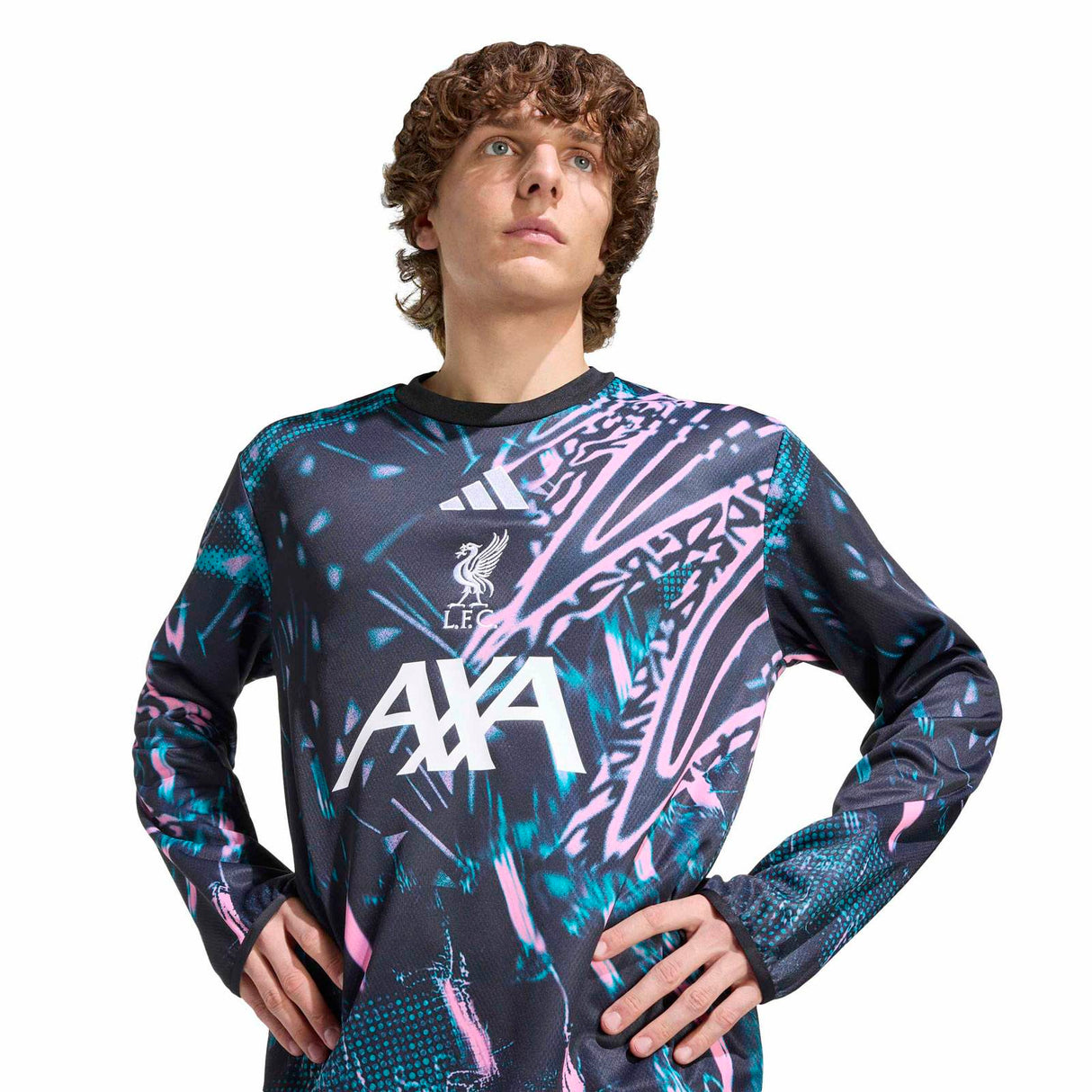 adidas LFC 25 PM Crew Top Black