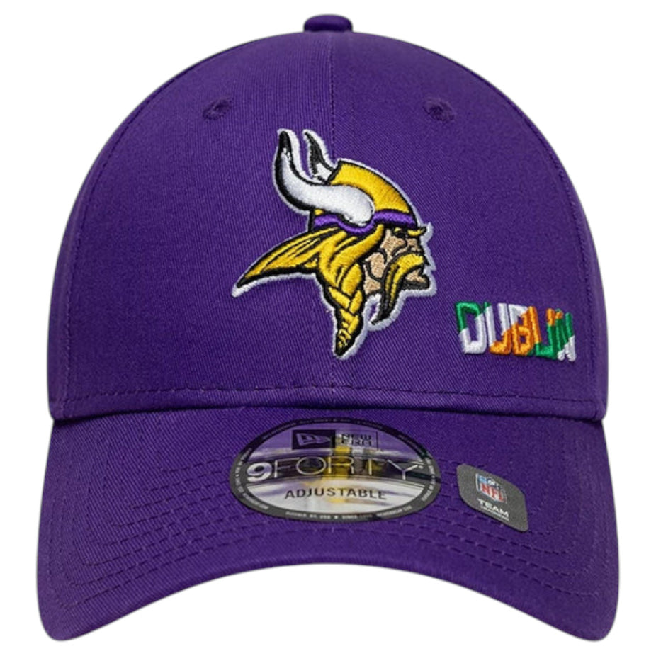 NEW ERA NFL DUBLIN VIKINGS 9FORTY PURPLE