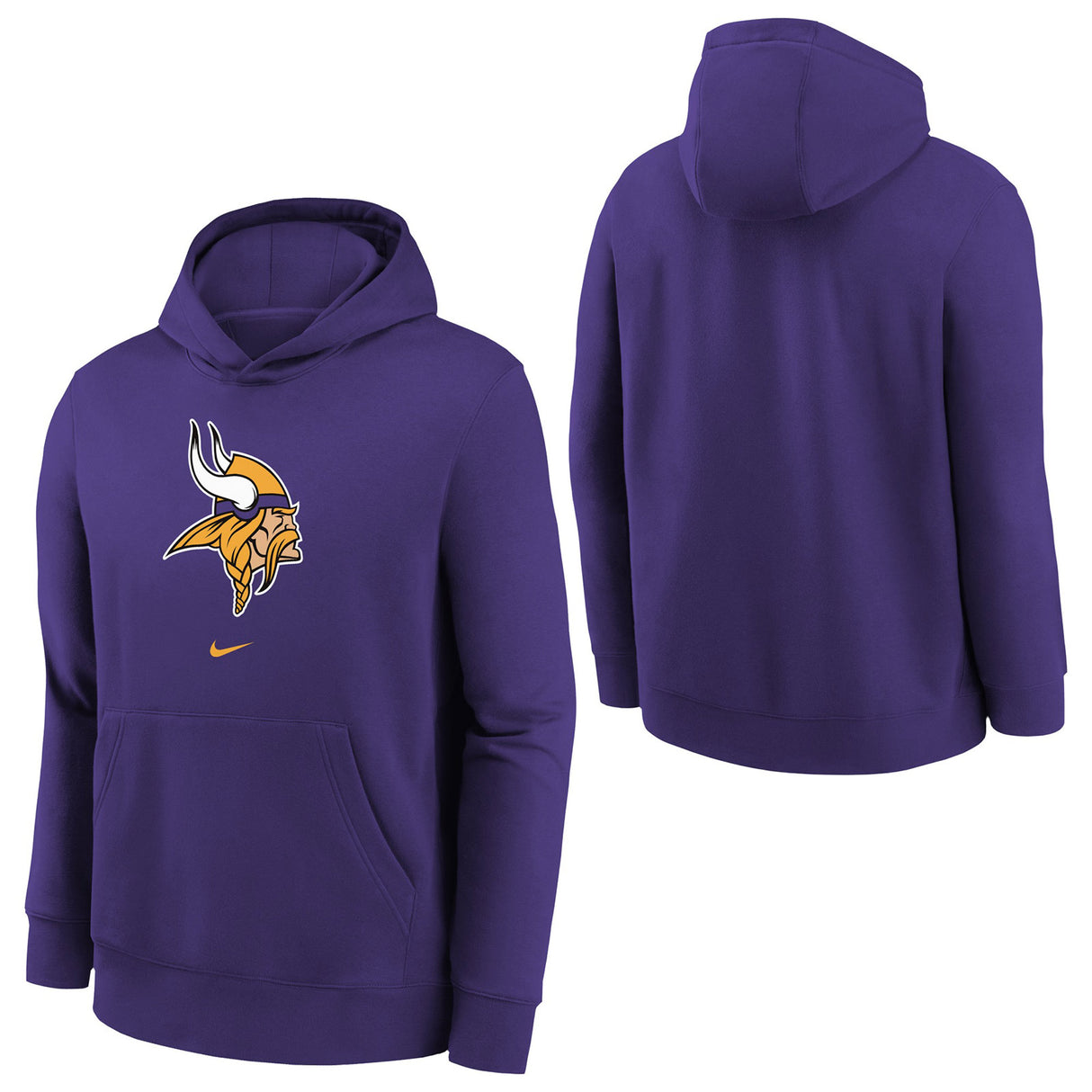 NIKE VIKINGS KIDS LOGO HOODY PURPLE