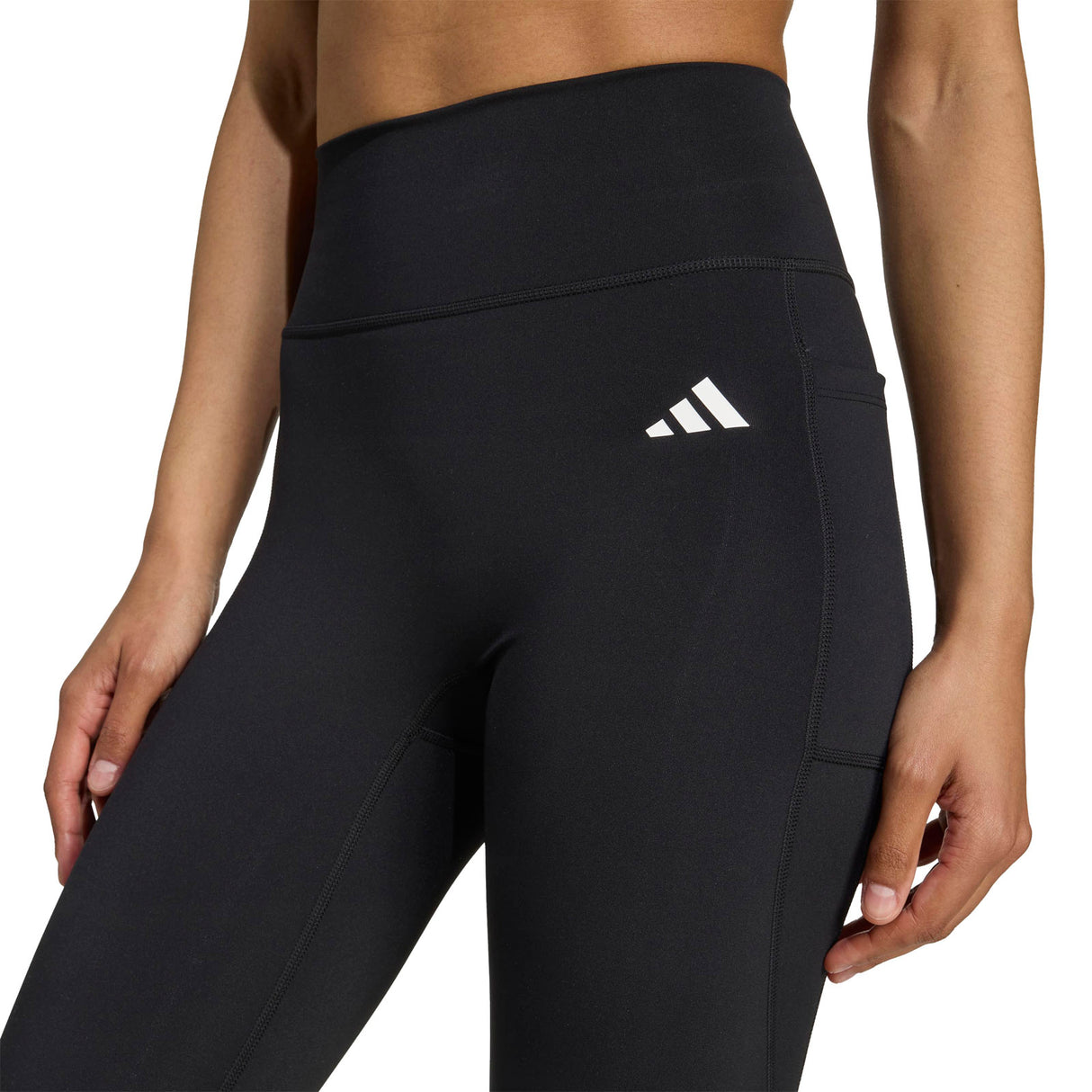 adidas Wmn Optimal PW ESS 7/8 Tights Blk
