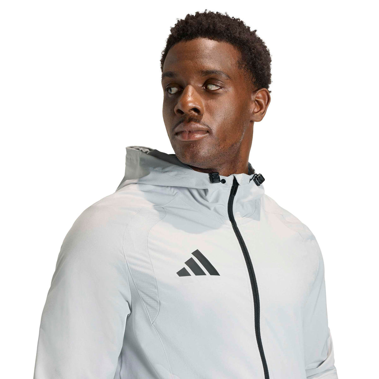adidas TT WB FZ HOOD Grey