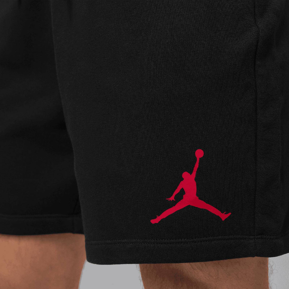 NIKE JORDAN JUMPMAN FLEECE SHORTS BLK
