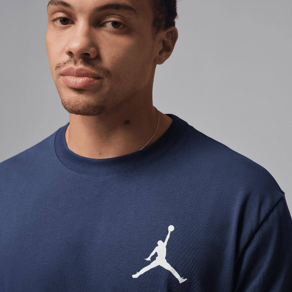 NIKE JORDAN JUMPMAN SHORT SLEEVE TEE NVY