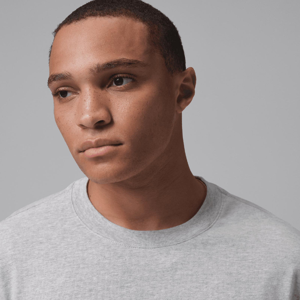 NIKE JORDAN JUMPMAN SHORT SLEEVE TEE GRY