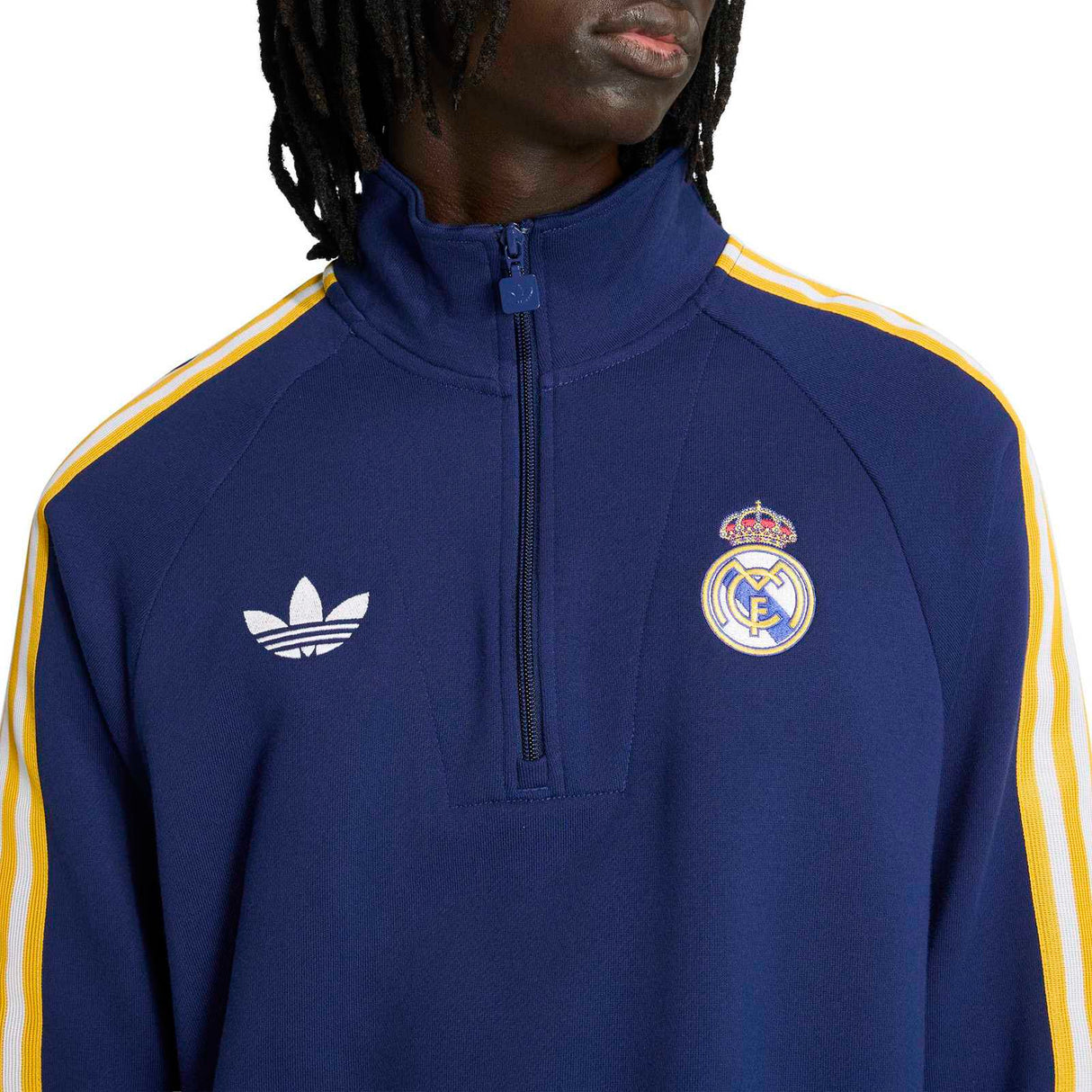 adidas OG Real Madrid Football 2025/26 Mens Half-Zip Top