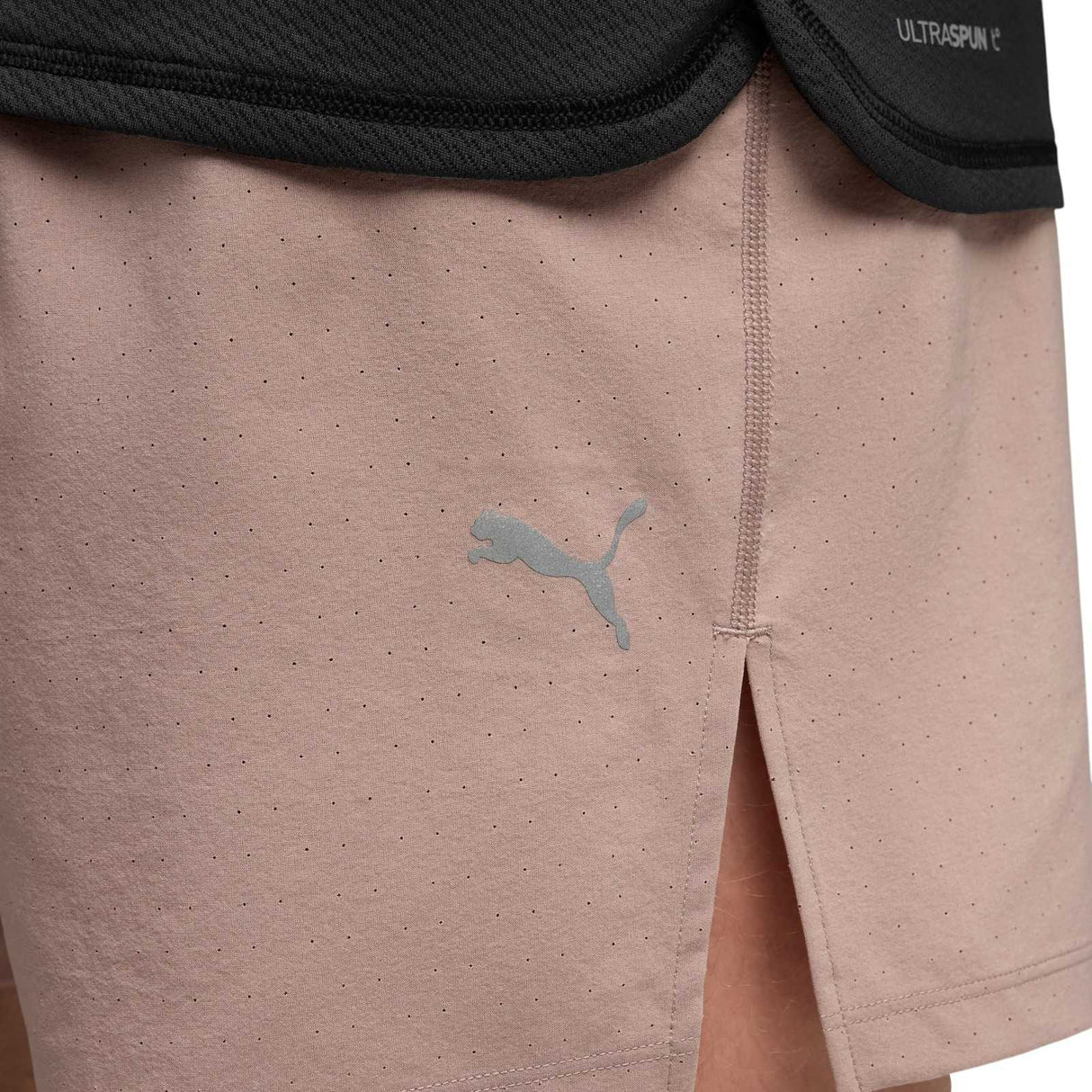 Puma Mens Dreamrun 5in DryCELL Short Brw
