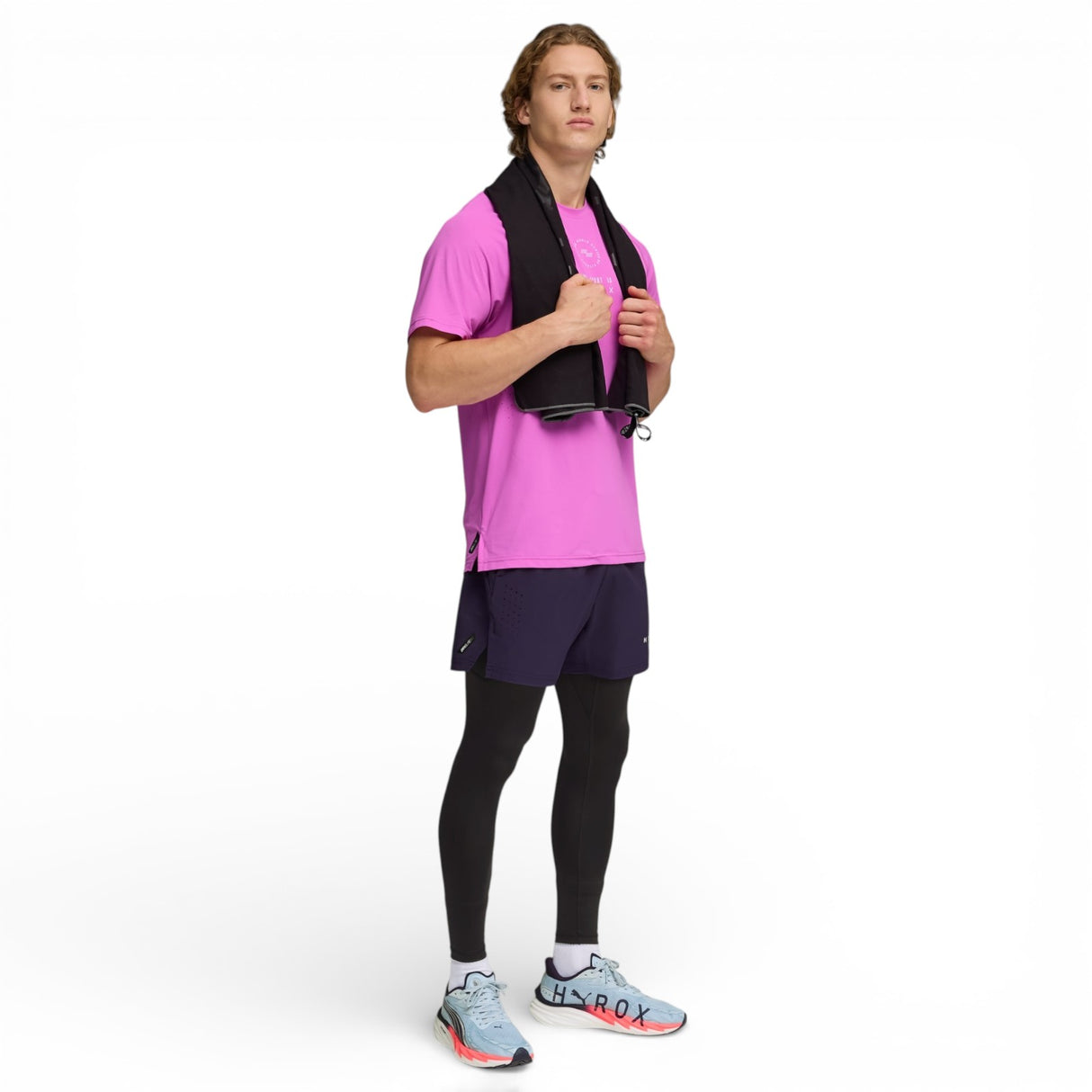 Puma X Hyrox Mens Dryelite Trng Tee Pink