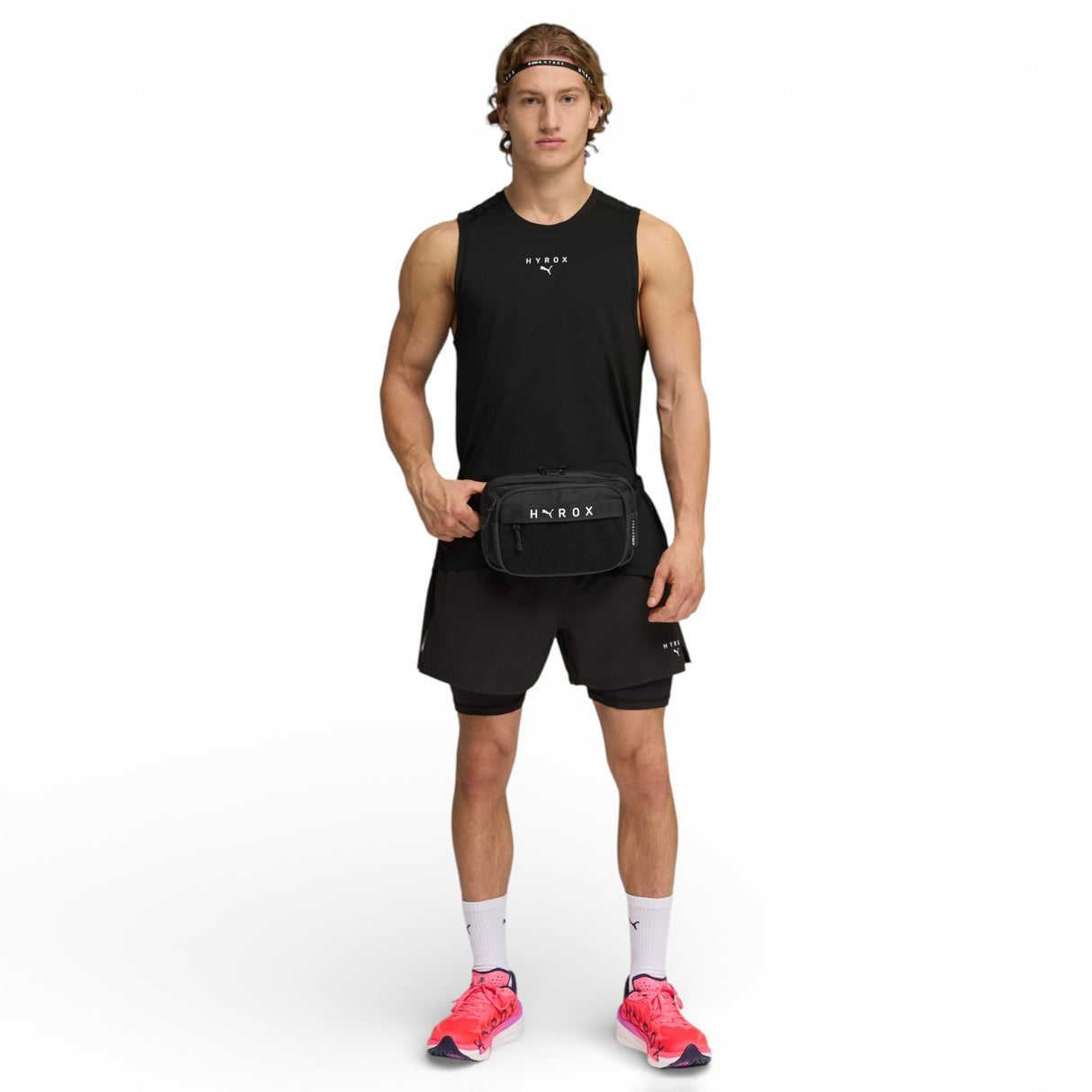 Puma X Hyrox Mens Dryelite Trng Tank Blk