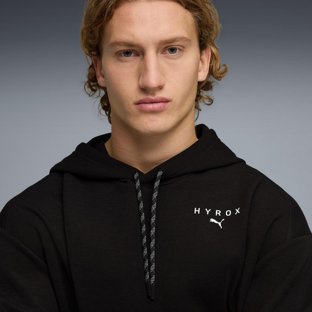 Puma X Hyrox Mens Cloudspun Hoody Blk