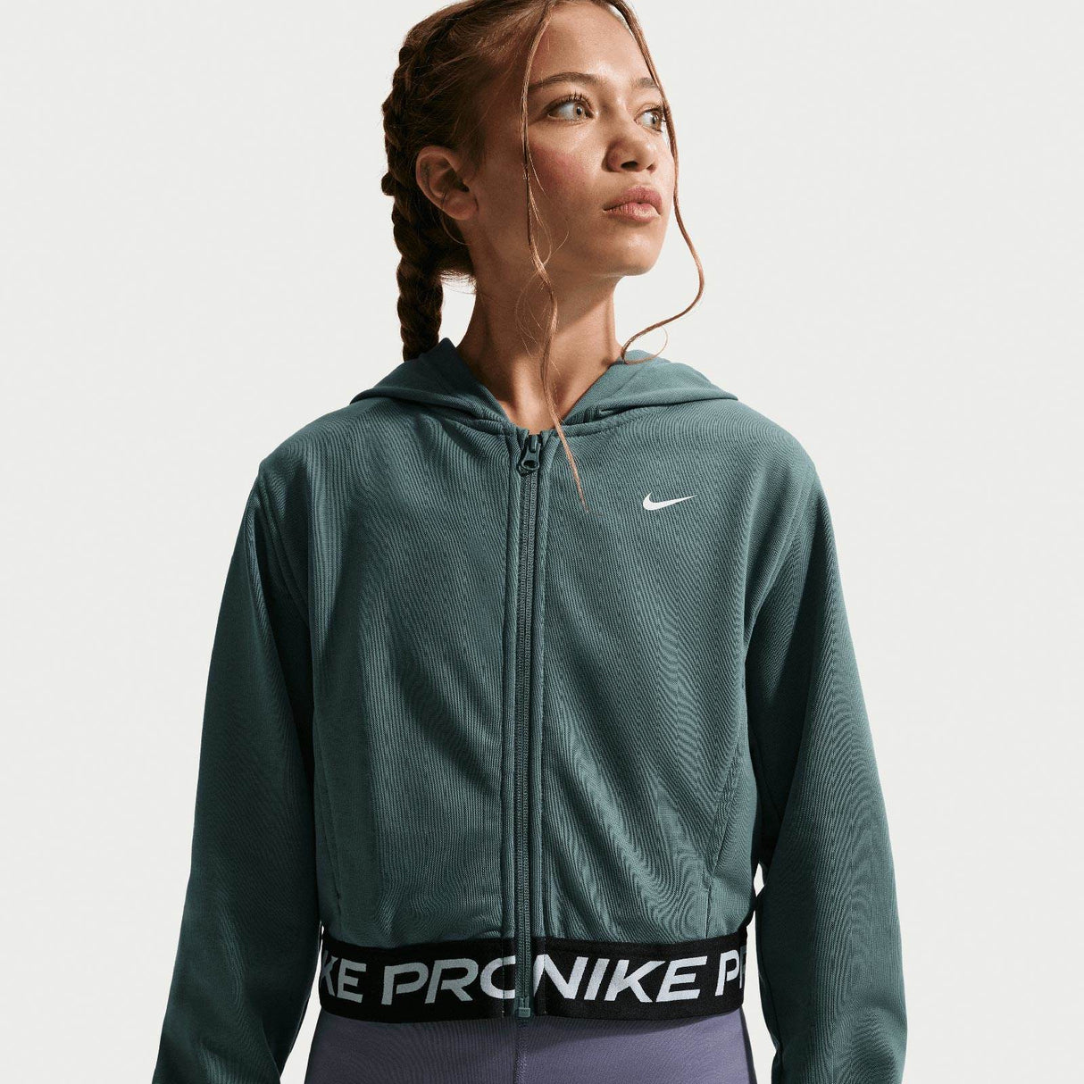 Nike G NP DF FZ FLC HOODY Green