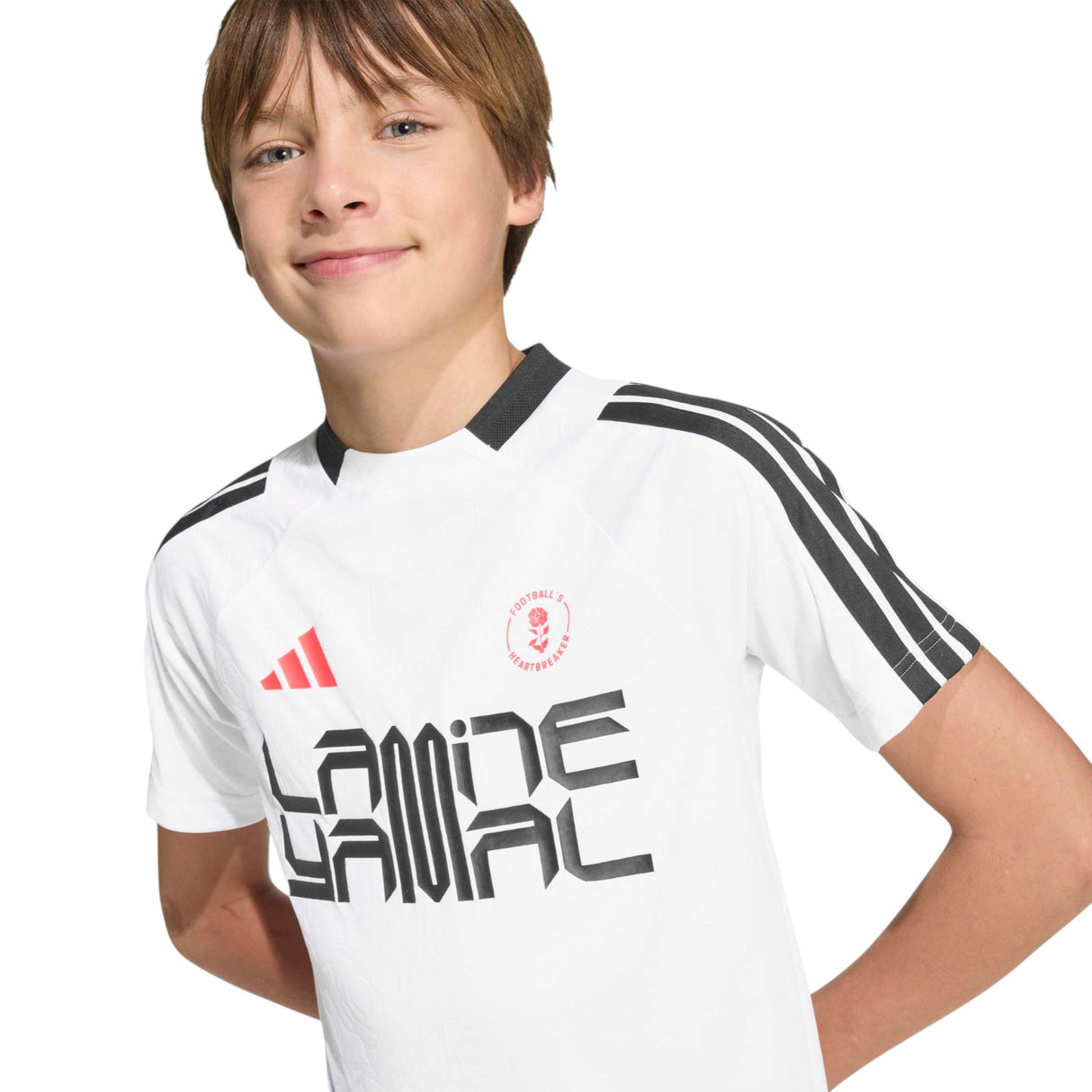 adidas Boys LY Hot Tee White