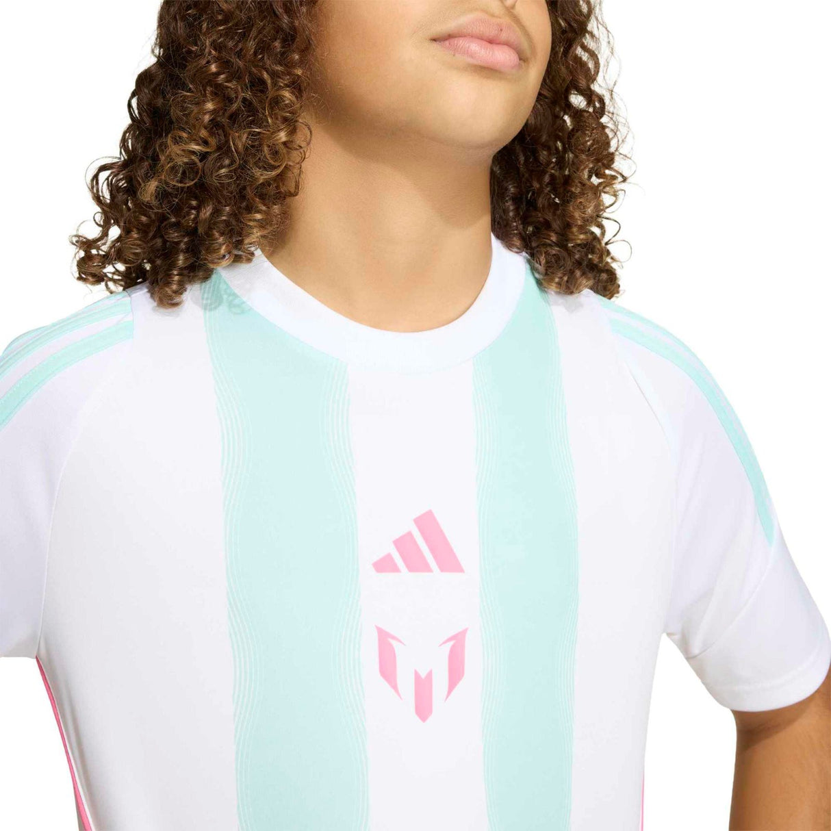 adidas Boys Messi TR Tee White