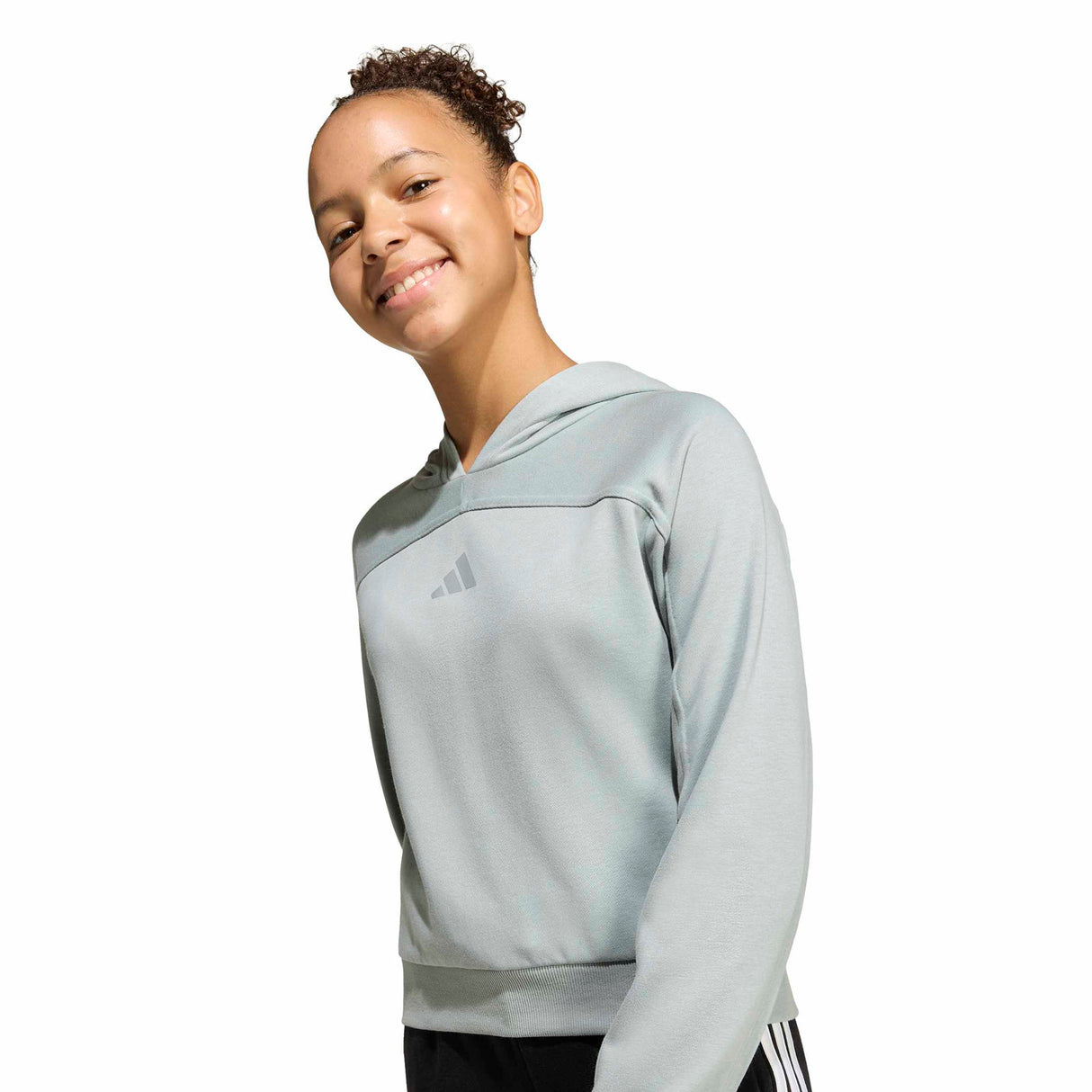 adidas Girls Glam Hoody Green