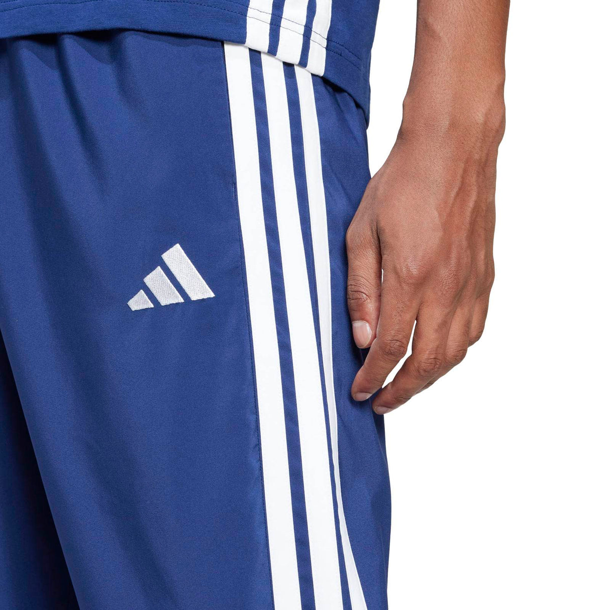 adidas Mens Stnfrd 3S Wvn Pants Navy