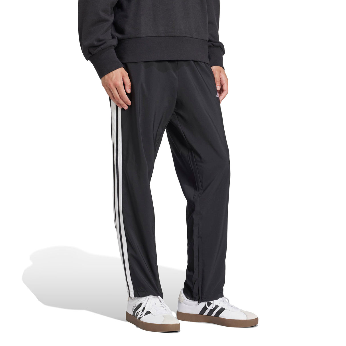 adidas Mens Stnfrd 3S Wvn Pants Black