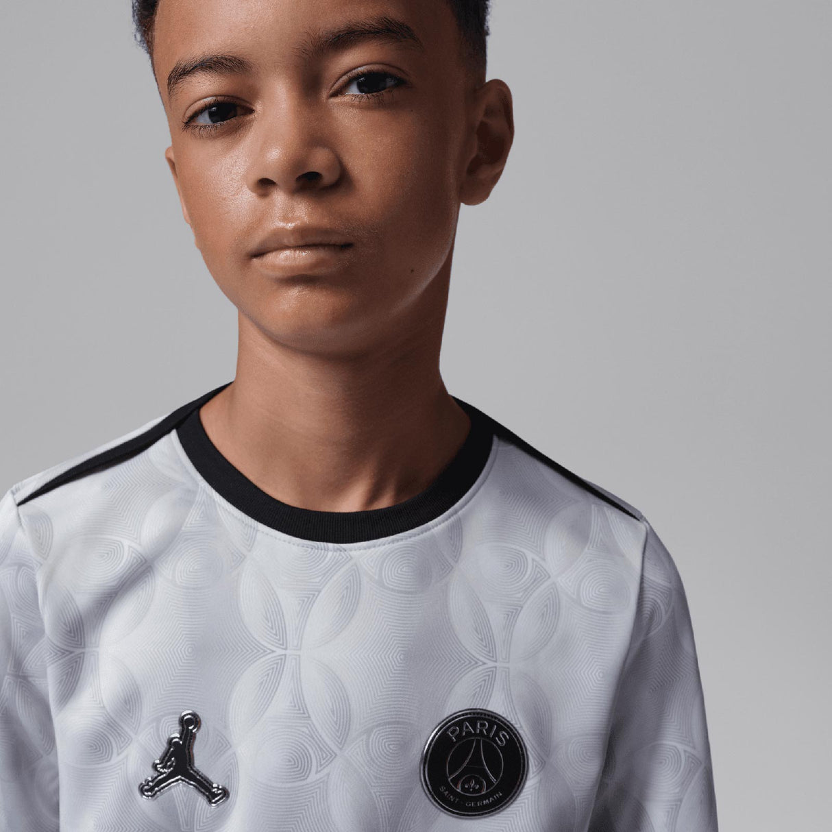 Nike PSG 25 Kids Spl Ed PM LS Top Grey
