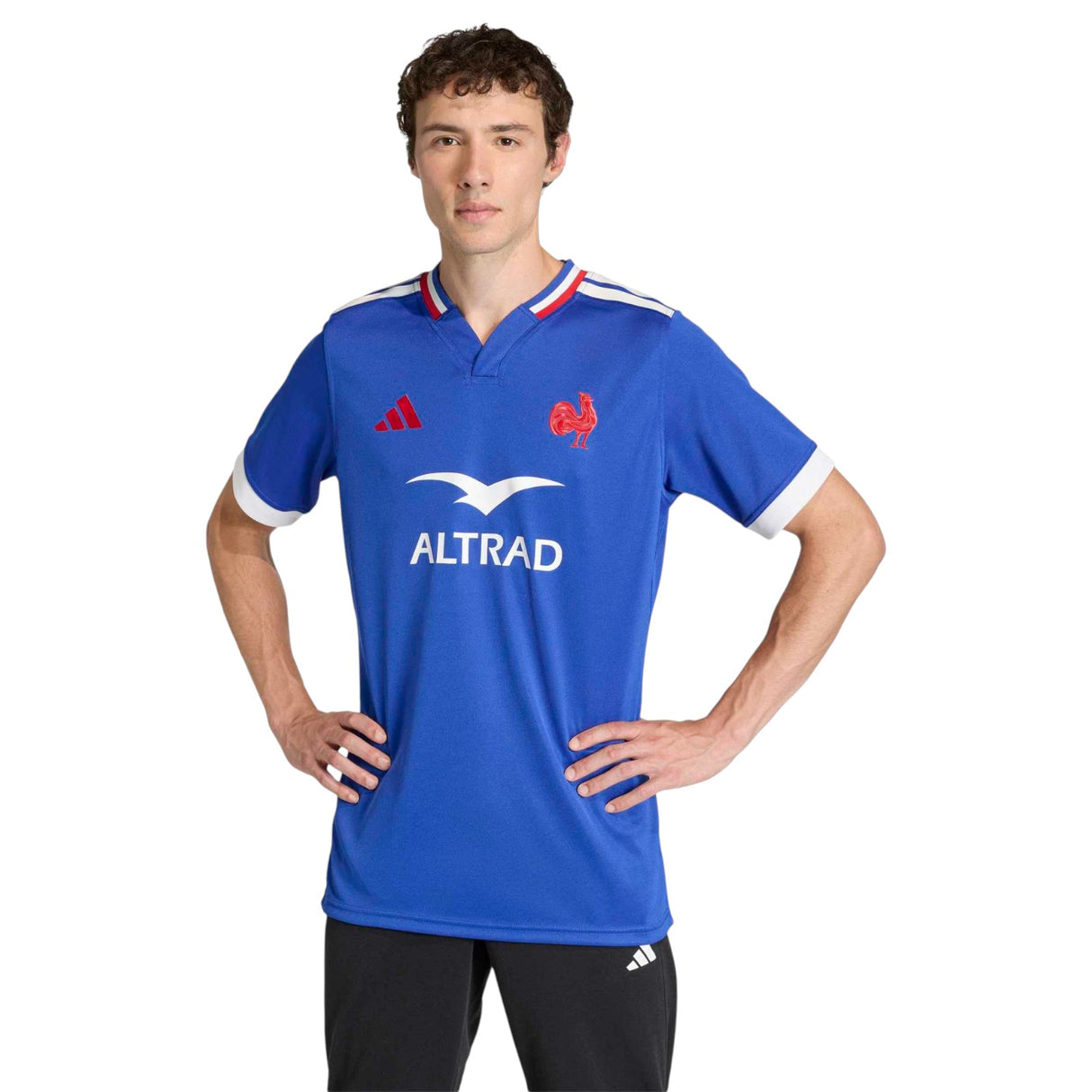 adidas France Rugby 2025/26 Adults Home Replica Jersey