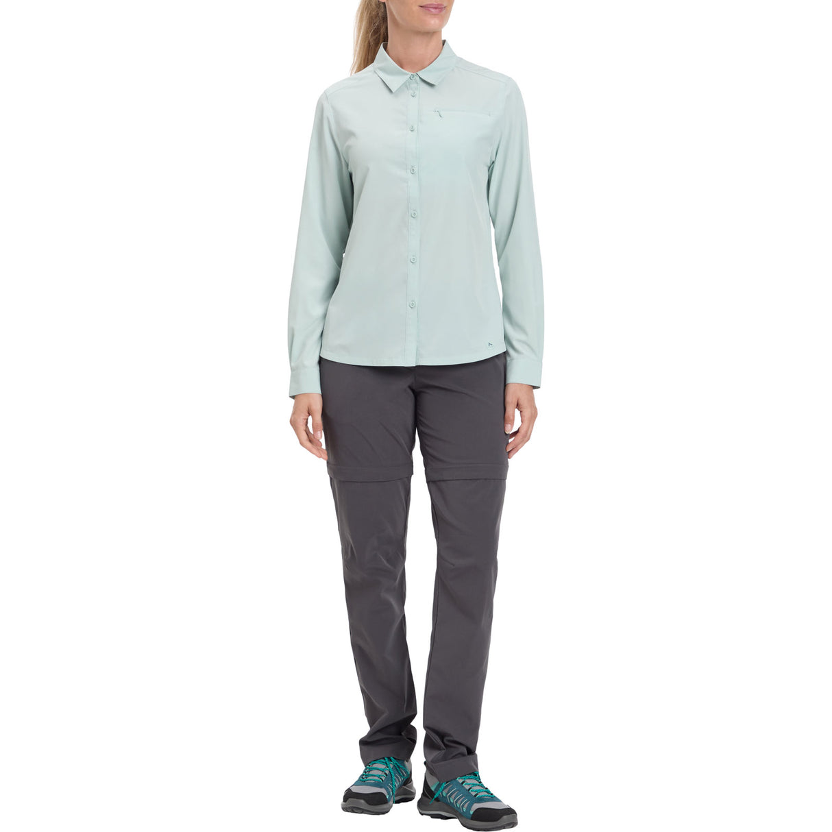 MCKINLEY Palila W LS Shirt GREEN