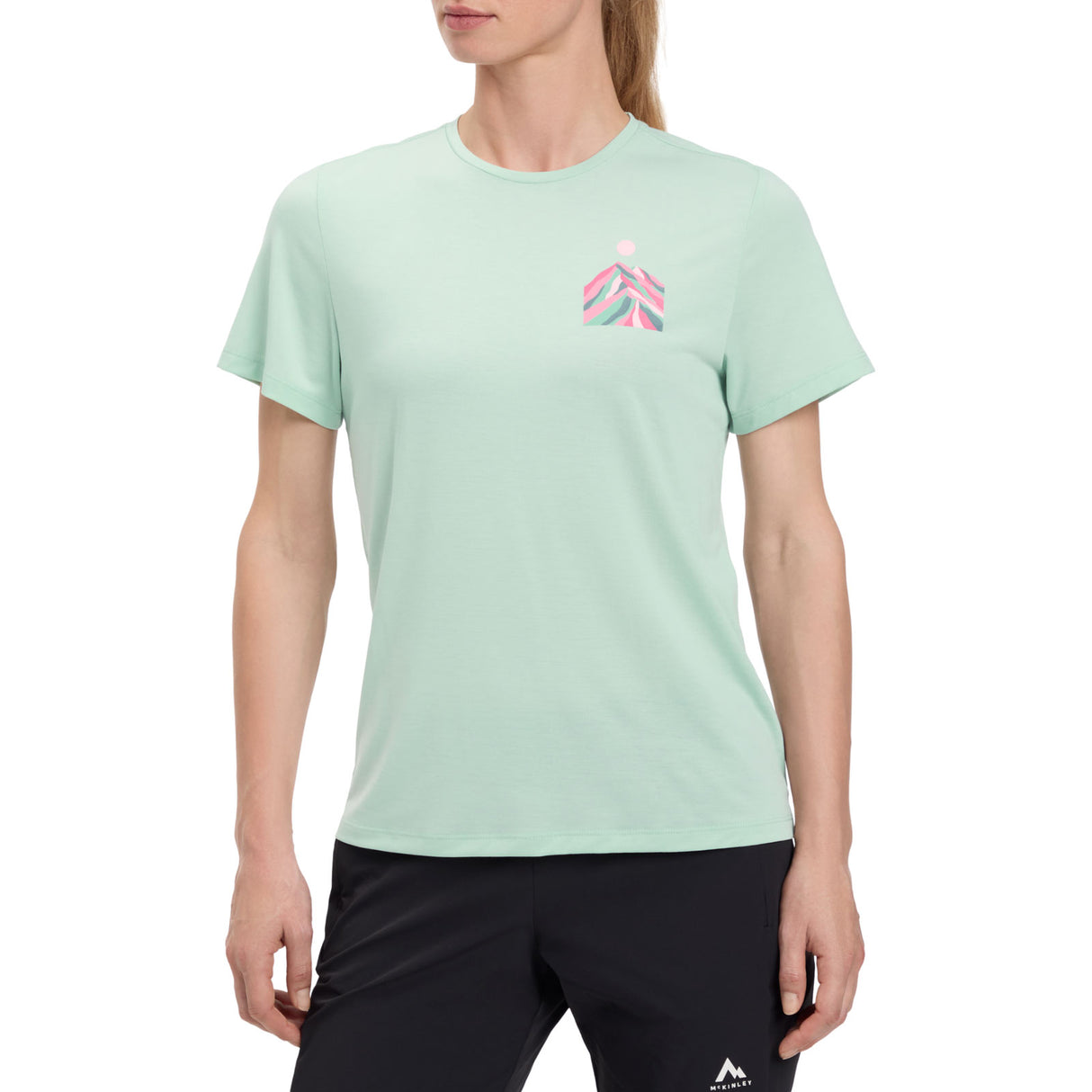 MCKINLEY Elie II W TShirt GREEN