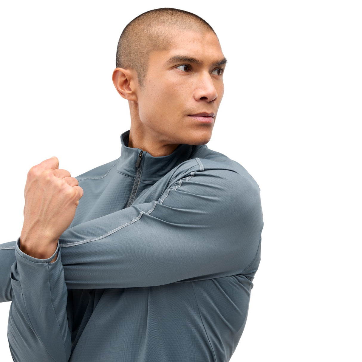 HOKA GLIDETECH MENS QUARTER ZIP Navy