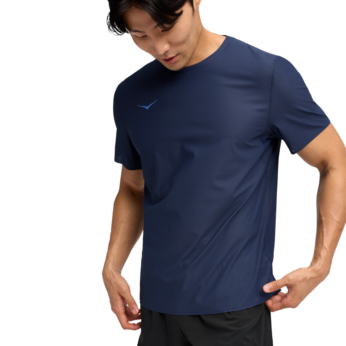 HOKA AIROLITE MENS SHORT SLEEVE 2.0 Blue