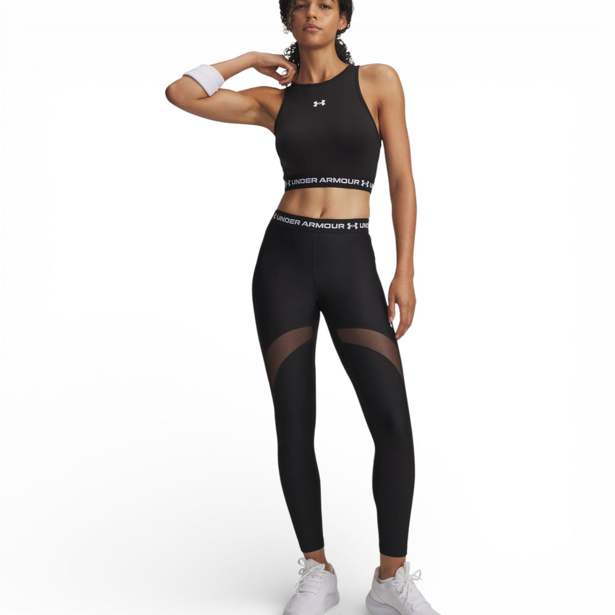 Under Armour HeatGear Mesh Womens Leggings