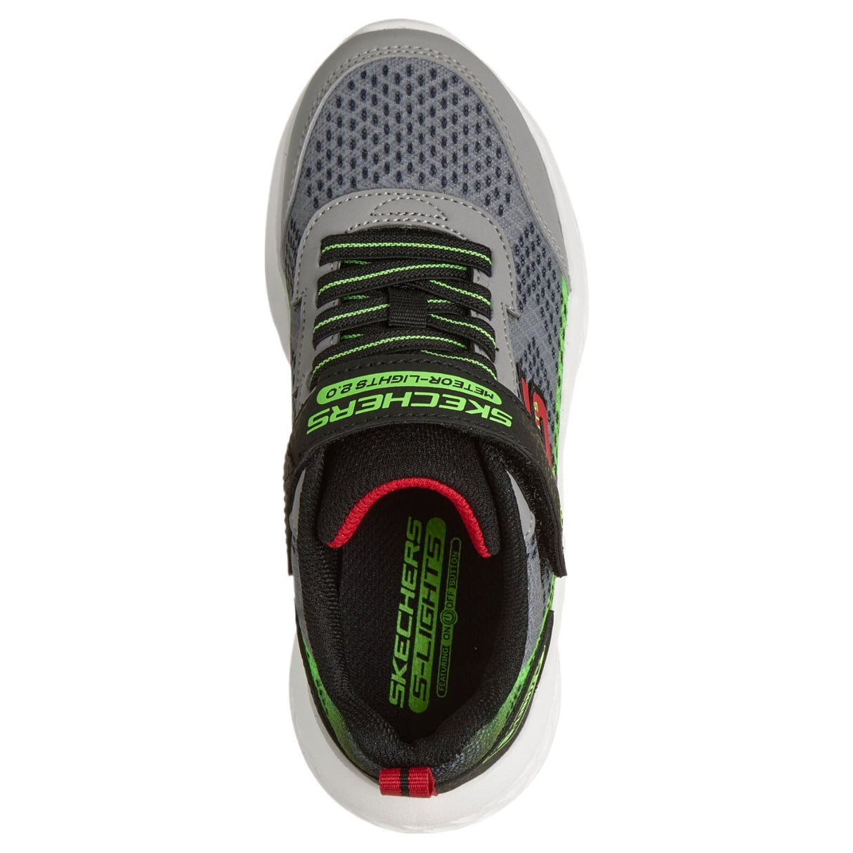 Skechers METEOR LIGHTS 2.0 Jr Boys Grey