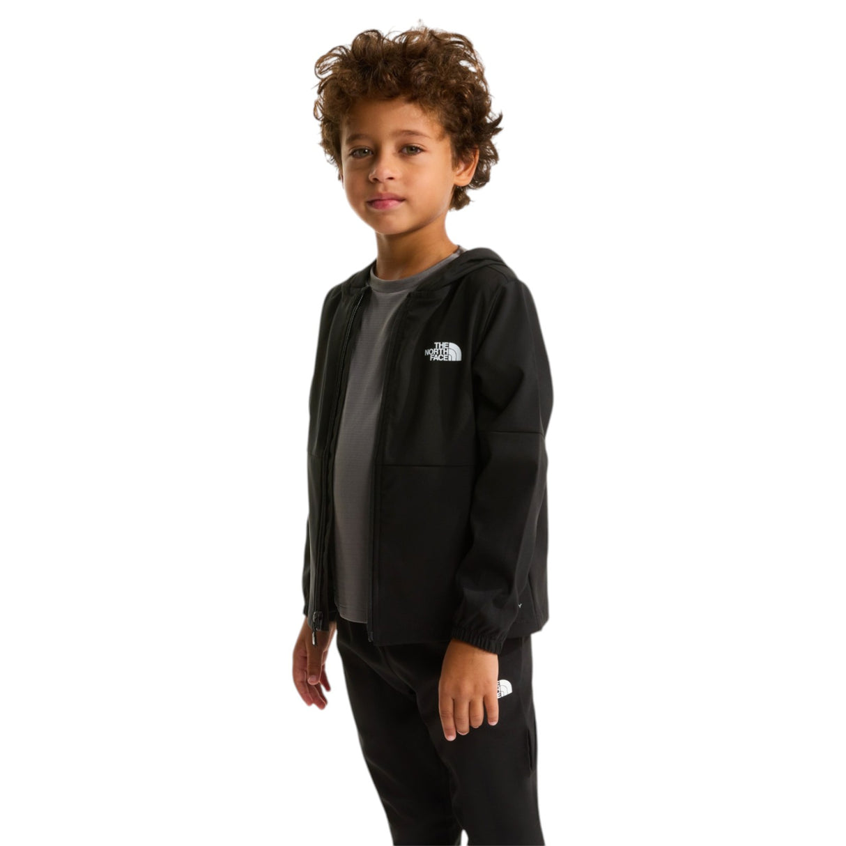 TNF Jr B KID ON THE TRAIL Tsuit Set Blk
