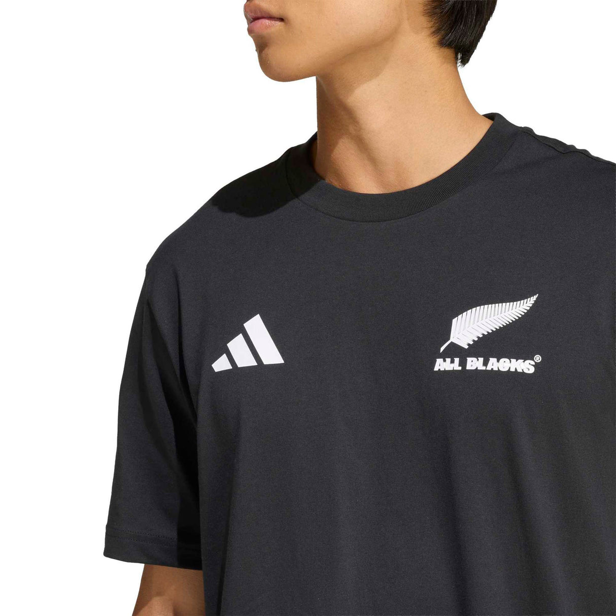 adidas All Black Mens 26 Marvel Tee Blk