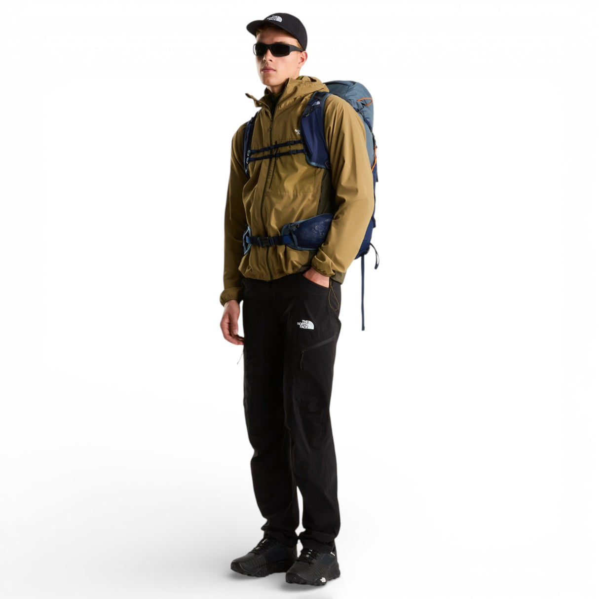 TNF Mens EXPLORATION Reg Tap Pants Black