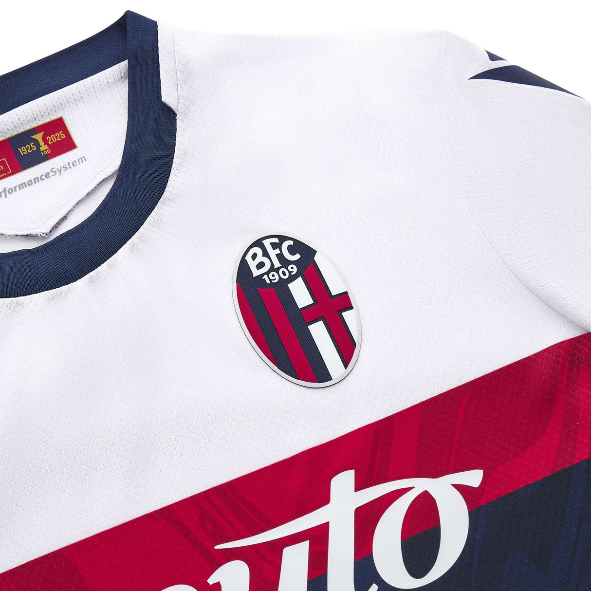 Macron Bologna F.C. 1909 Aw Jersey White