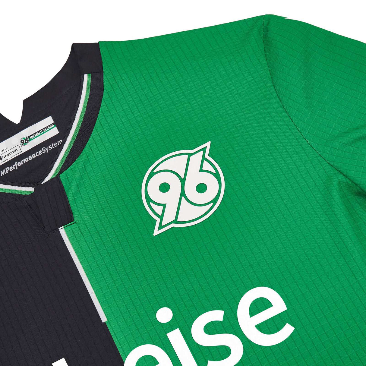 Macron Hannover 96 Aw Jersey Black