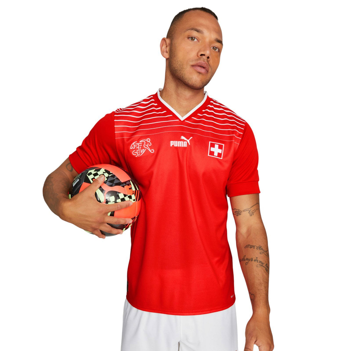 Puma Switzerland Home Jersey Red