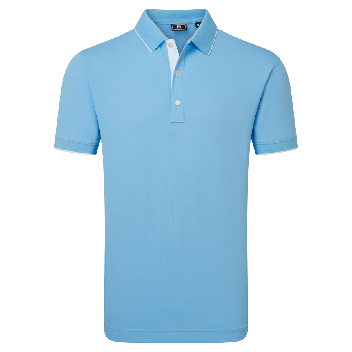 Footjoy Mens Wordmark Pique Blue