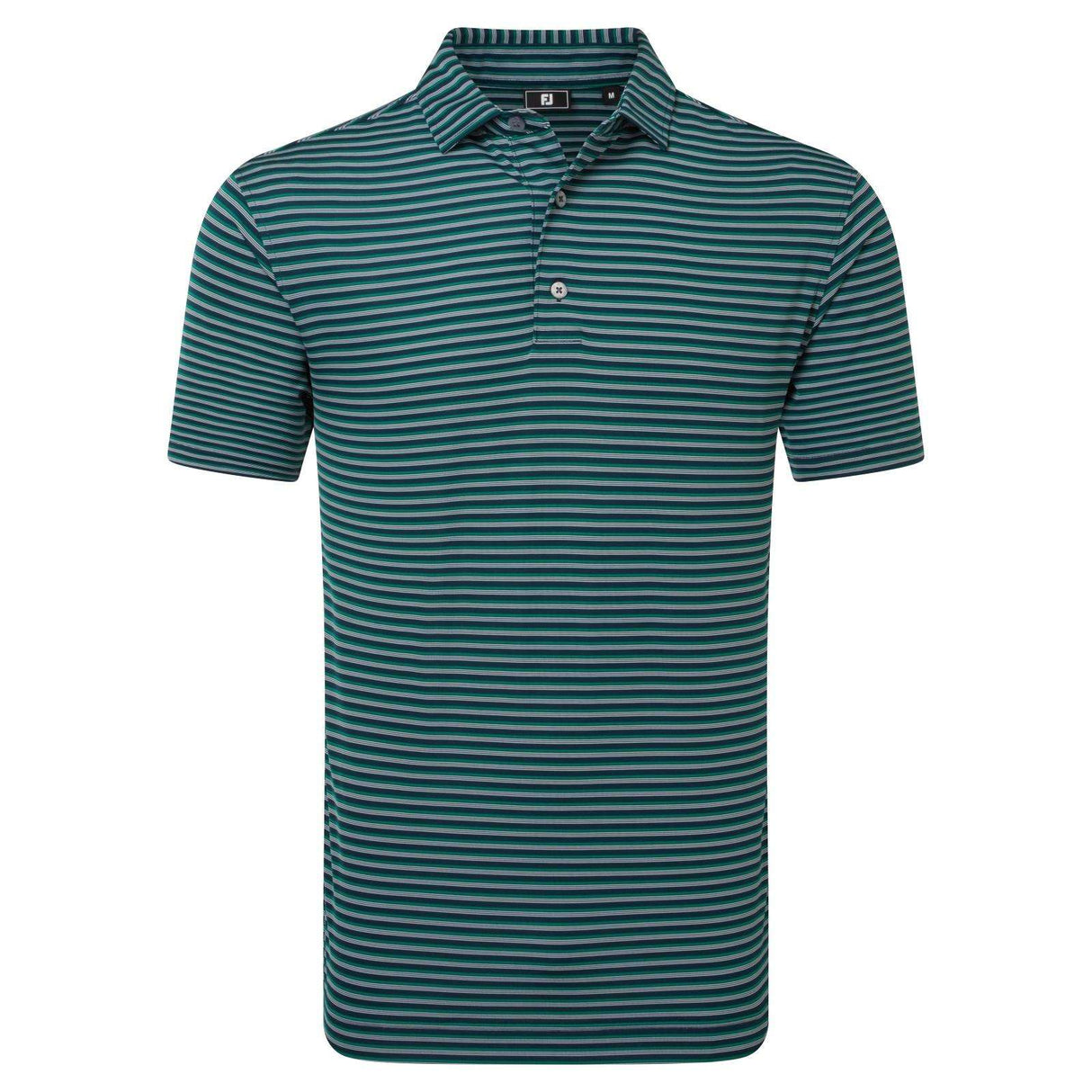Footjoy Mens Shadow Stripe Lisle White