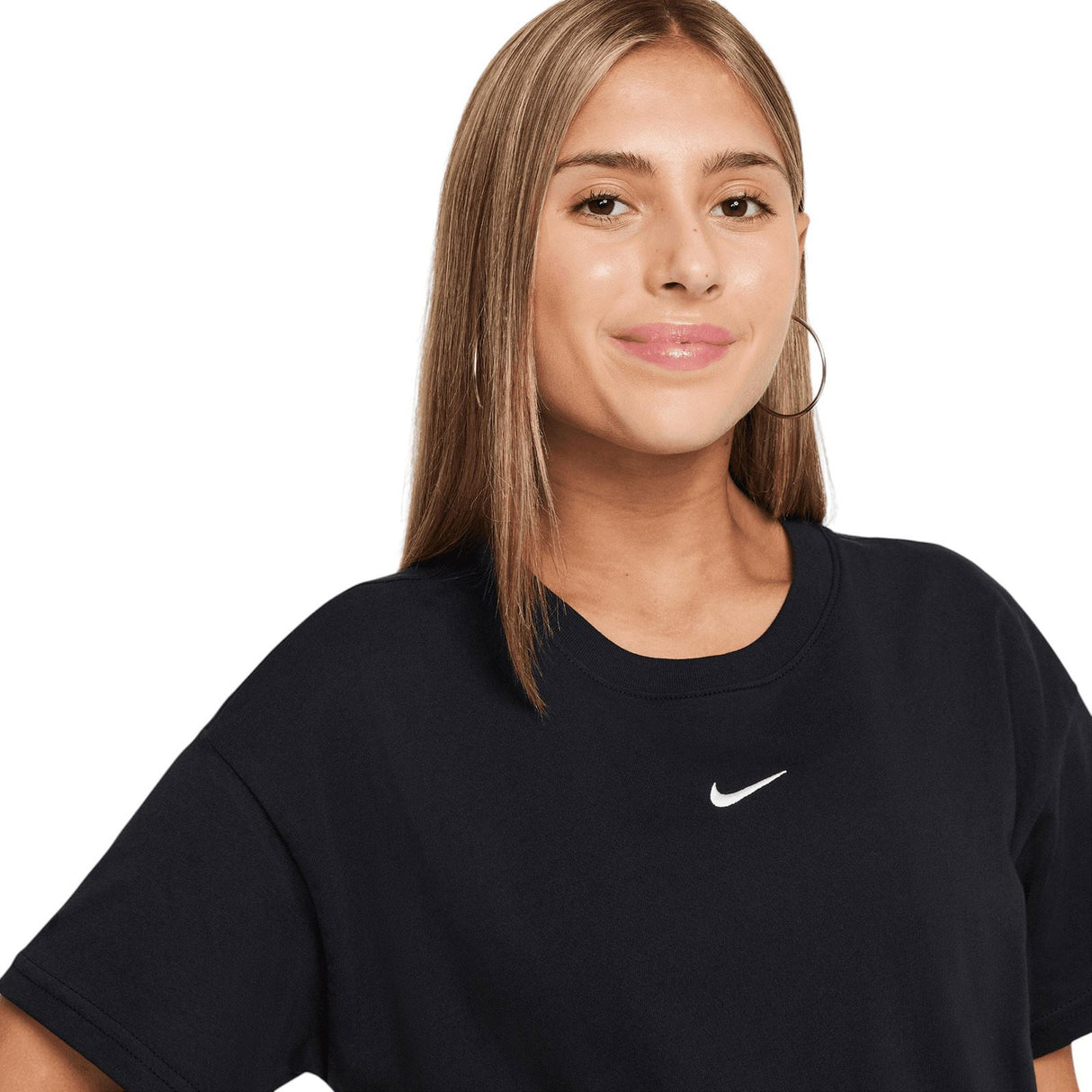 Nike Girls NSW TEE BOXY ESSNTL LBR Blk