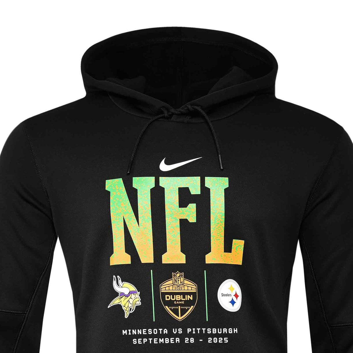 Nike Dublin Steelers X Vikings Hoody Blk