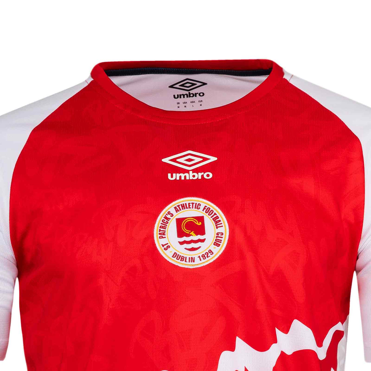 Umbro St Patricks Ath 26 Warm Up Jsy Red