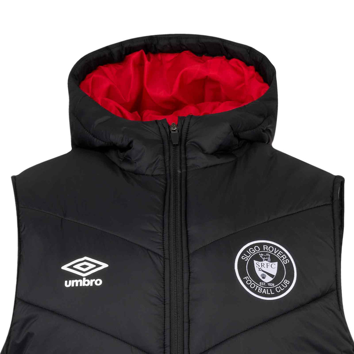 Umbro Sligo Rovers Football 2026 Mens Full-Zip Gilet