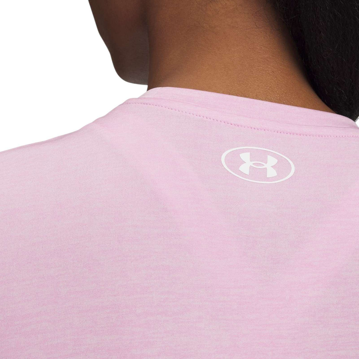 UA Womens Tech SSC Twist Tee Pink